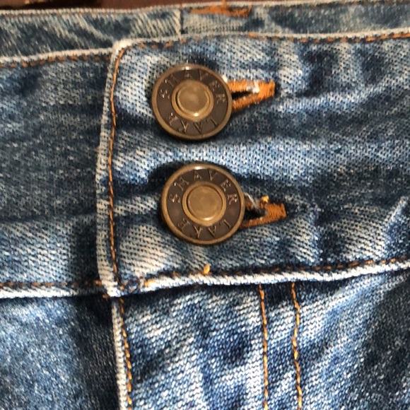 Women’s size 10 Petite shaver Lake jean skirt - Picture 3 of 11